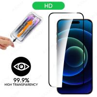 Protector de Pantalla de Vidrio Templado de Privacidad para iPhone 1-2Pcs, Instalación Sin Polvo, Fácil - details 10