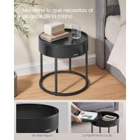 Mesas de Centro Modernas Juego de 2 Mesa Redondas auxiliares Estilo Nido - details 11