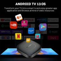 Smart Home Theater TV Box Android 13 Google Assistant Netflix Bluetooth Media Player 2G/16G 2.4G/5G Wifi Allwinner H313 - details 2