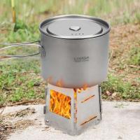 Estufa de Alcohol Plegable Portátil Lixada Titanio/Acero Inoxidable Ideal para Cocina al Aire Libre - details 48