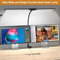 PULUZ-Tubo de cuello de cisne, luz de relleno LED, Clip de cabeza doble, lámpara de escritorio - details 4