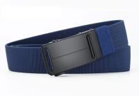 Cinturón con hebilla automática de negocios para hombres con estilo, banda elástica tejida con cinturón versátil de moda - details 13