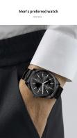 Reloj de Cuarzo Automático de Lujo Premium 2024 Correa de Acero Inoxidable Estilo Deportivo y de Negocios a Prueba de Agua Hannah Martin Movimiento Japonés Para Hombres - details 8