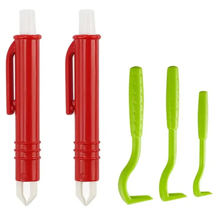 Pinzas para garrapatas para perros, gatos, niños, juego de 3, ganchos para garrapatas y juego de 2, pinzas para garrapatas, removedor de garrapatas fácil y seguro - 1