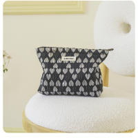 Bolsa de maquillaje de gran capacidad para mujer, bolso de cosméticos y productos para el cuidado de la piel, bolsa de almacenamiento, bolsa de aseo de viaje, embrague Simple - details 11