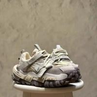 Zapatos de papá Retro viejos zapatos casuales para hombres nuevas zapatillas transpirables antideslizantes absorbentes de golpes para correr papá zapatos deportivos para mujer - details 3