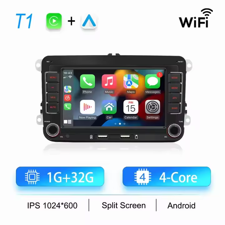 Máquina universal de navegación para coche, reproductor inalámbrico de coche, reproductor de MP5, posicionamiento GPS - 1