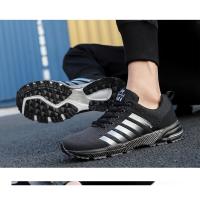 Zapatillas de correr transpirables para hombre, zapatos informales antideslizantes de gran tamaño, cómodos para caminar y trotar, Unisex - details 16