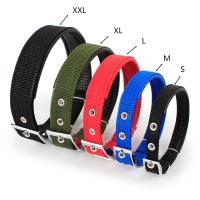 Collares sólidos para perros Collar de nailon para perros pequeños, medianos y grandes - details 1