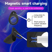 Entrenador de Retraso de Ejaculación Vibrante para Hombres Masaje de Prostate con 10 Modos de Vibración Estimulador de G-spot de Juguetes Sensuales - details 5