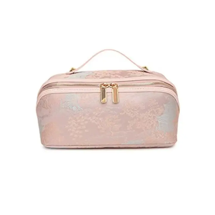 Bolsa de maquillaje Bolsa de aseo portátil Bolsa de maquillaje de viaje Bolsa de almacenamiento de cosméticos - 1