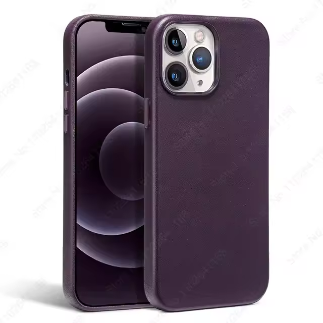 Fundas de cuero animadas originales oficiales para iPhone 16, 13, 14, 15 Pro Max, Magsafe, cubierta de carga inalámbrica magnética para 15, 14 Plus - 1