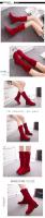 Ots de tacón informal de media varilla para mujer, punta redonda, terciopelo mate, otoño e invierno, nuevo - details 37