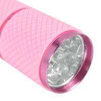 Lámpara de uñas UV 9 LED, secador profesional de esmalte de Gel de curado, Linterna de mano, herramientas profesionales de arte de uñas, Rosa - details 7