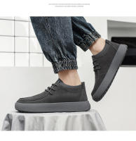 Nuevos zapatos casuales de tablero de tendencia retro anti-terciopelo mate zapatos bajos para hombres - details 12