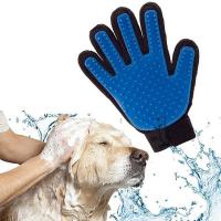 Peines de perro gato peines de mascota peines de perro peinado guantes cepillo Deshedding limpieza efectiva masaje de espalda depilde baño Animal - details 0
