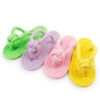 Juguete masticable de algodón para perros Cuerda de zapato interactiva para perros pequeños y grandes Juguete dental para mascotas Suministros para mascotas - details 1