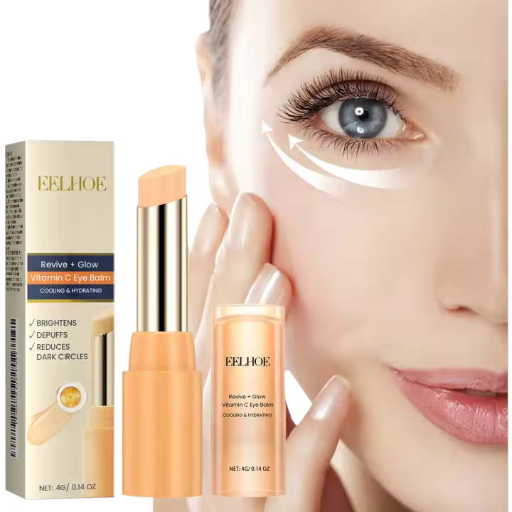 Bálsamo para los Ojos de Vitamina C Hidratante, Reduce Ojeras y Líneas Finas - 1