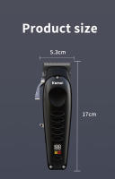 Kemei-cortadora de pelo profesional para hombre, máquina de corte de pelo sin cable, potente, para barbería - details 7