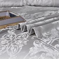 Juego de cama de alta gama, jacquard, tamaño king, juego de cama de boda europeo de lujo - details 34