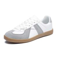 Nuevo estudiante negro de moda con diseño lujoso, zapatos deportivos planos de gran tamaño 48, informales para hombre a bajo precio después del trabajo - details 4