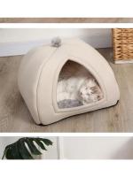 Casa espacial grande, extraíble y lavable, cama semicerrada para perros pequeños, accesorios cómodos y suaves para perros - details 6