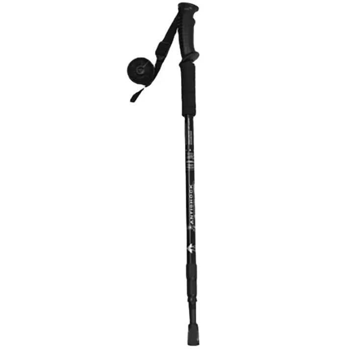 Bastones de senderismo plegables, ligeros y antigolpes, ajustables, para hombre y mujer - 1