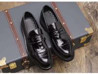 Zapatos Oxford de cuero de diseñador formal superior para hombre, estilo fácil de usar, talla grande, nueva alta calidad - details 5