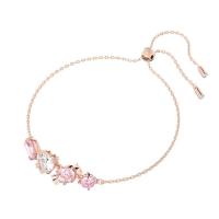 Pulsera Gema 520 Candy, rosa, chapada en oro rosa - details 4