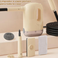 Limpiador a vapor, limpieza continua a vapor, 1200W, súper limpieza, múltiples accesorios, limpiador a vapor portátil de alta presión para toda la casa, desinfección y desengrasado, eléctrico, eliminador de grasa de cocina portátil - details 1