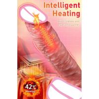 Vibrador realista con pene calefactor para consoladores para mujeres, juguetes, vibradores con Control remoto, consolador telescópico, sexo Anal - details 1