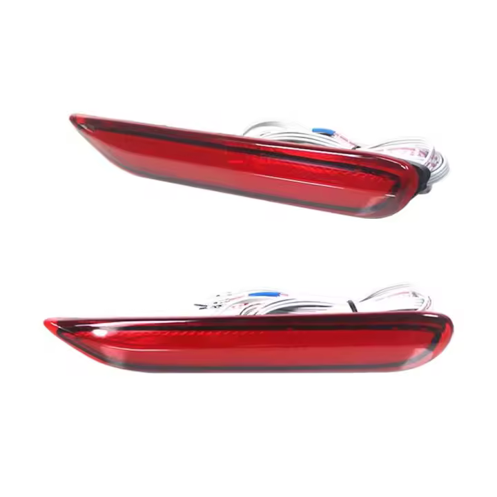 Luces reflectoras de parachoques LED iJDM para Infiniti Q50 QX56 QX60 QX80 Nissan Pathfinder Rogue Ftion como luz trasera, freno y antiniebla trasera - 1