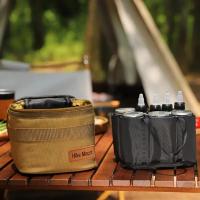 1 Juego, juego de botellas de especias portátiles para acampar, contenedores, salero y bolsa para viajes al aire libre, barbacoa Picn - details 1