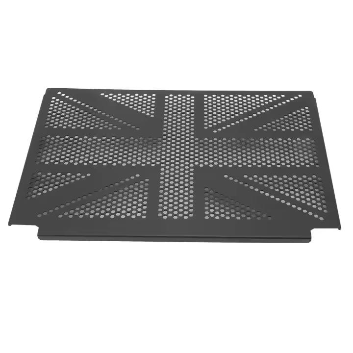 Cubierta protectora para parrilla de radiador, Protector de radiador de motocicleta de acero inoxidable para Trident 660 - 1