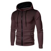 Suéter de lunares para hombre, cárdigan informal a la moda, Sudadera con capucha, abrigo deportivo, Otoño, 2024 - details 7