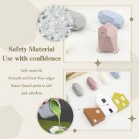 Juguetes de enhebrado de animales para bebé, balancín de madera, juegos de mesa, Montessori, habilidad práctica, bloques - details 10