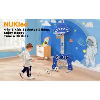 Kinder Basketballkorb Set |4 in 1 höhenverstellbarer