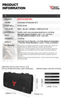 Bolsa de herramientas para motocicleta clase MOTOCENTRIC, tela Oxford, impermeable, bolsa de herramientas para Motocross, bolsa de herramientas para Moto resistente al desgaste, reflectante de gran capacidad - details 7