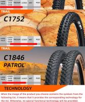 Seria CST Cross-Country Neumático de Bicicleta de Montaña para 20-29 pulgadas Deportes y Salud - details 4