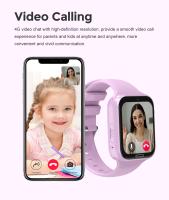 Reloj inteligente 4g para niños, tarjeta Sim de videollamada, Sos, rastreador Gps, nuevo - details 1