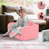Sofá infantil plegable, cómodo sofá cama para niños pequeños, sofá cama 2 en 1 para esquina acogedora, habitación infantil, minisofá con función de dormir para niños y niñas, color verde - details 18