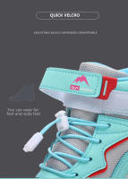 Botas de senderismo tobilleras de marca para niños, zapatillas de senderismo antideslizantes, calzado de escalada de montaña al aire libre, calzado deportivo Unisex para niños - details 7