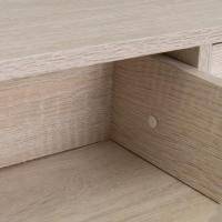 Consola 2 cajones Metal Blanco y MDF 80x30x75 cm - details 3