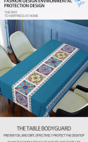JIOM Table Cloth Table Mantle Waterproof Cover Outdoor Dining Table Cloth 4/6/8/10 seater - details 3