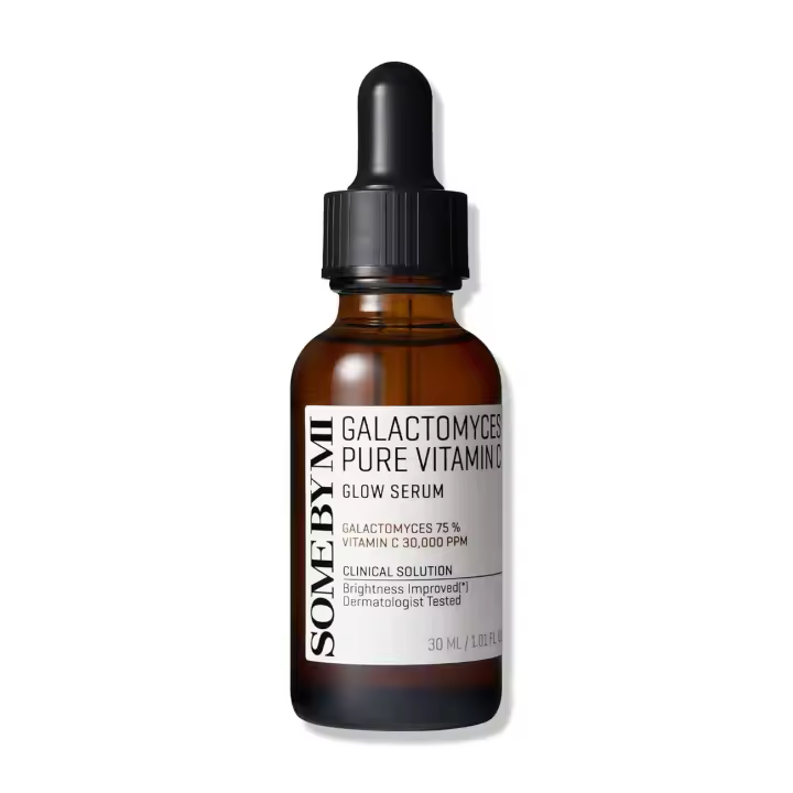 SOME BY MI Galactomyces Pure 1.01Oz, 30ml Vitamina C Cara para Glow Glass Suero corrector de manchas oscuras con textura y elasticidad - - 1
