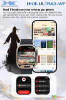 2025 nuevo HK10 Ultra-3 WF Smartwatch 2GB de memoria IWO serie 10 Chat GPT brújula conexión WIFI AI asistente de voz detección de frecuencia cardíaca Bluetooth llamada AMOLED Smartwatch Compatible para Apple Android IOS - details 6