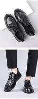 Zapatos casuales de negocios para hombre de cuero de vaca de primavera con suela suave - details 11
