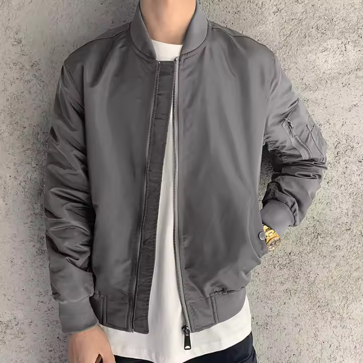 Chaqueta de bombero para hombre, camiseta de béisbol informal, primavera y otoño - 1