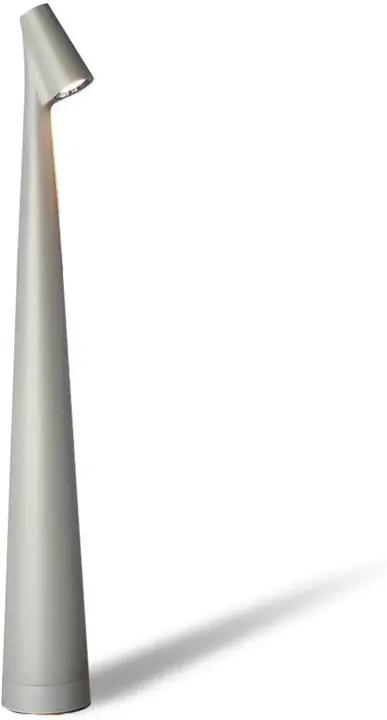 Luz inalámbrica recargable, luz LED portátil para exteriores, sensor táctil de 3 niveles de brillo, luz nocturna moderna para comedor, dormitorio, cena de pareja, camping - 1