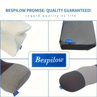 Almohada de espuma viscoelástica, ventilación, premium, funda de almohada lavable y de bambú, 1 unidad - details 6